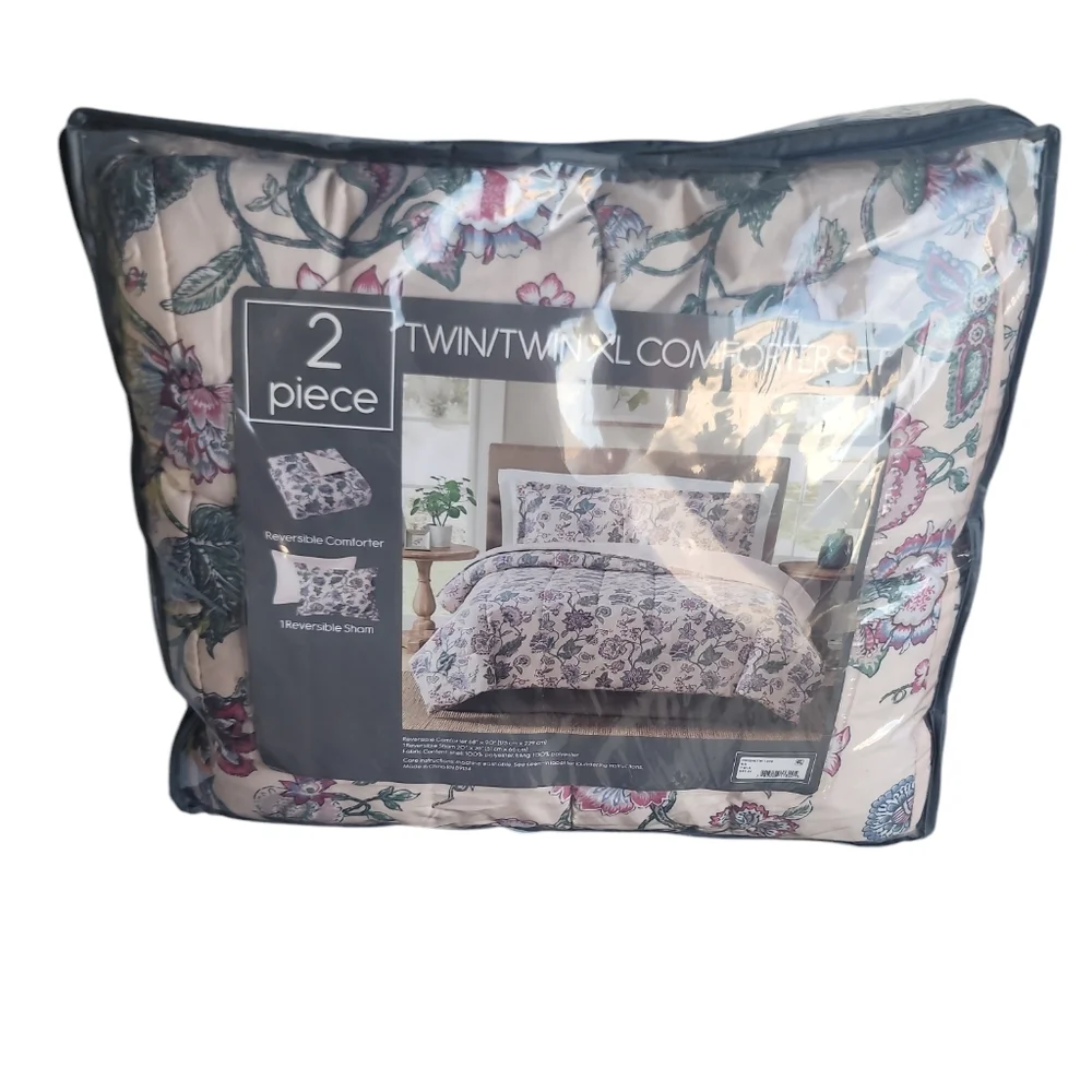 Floral Twin/Twin XL Comforter Set